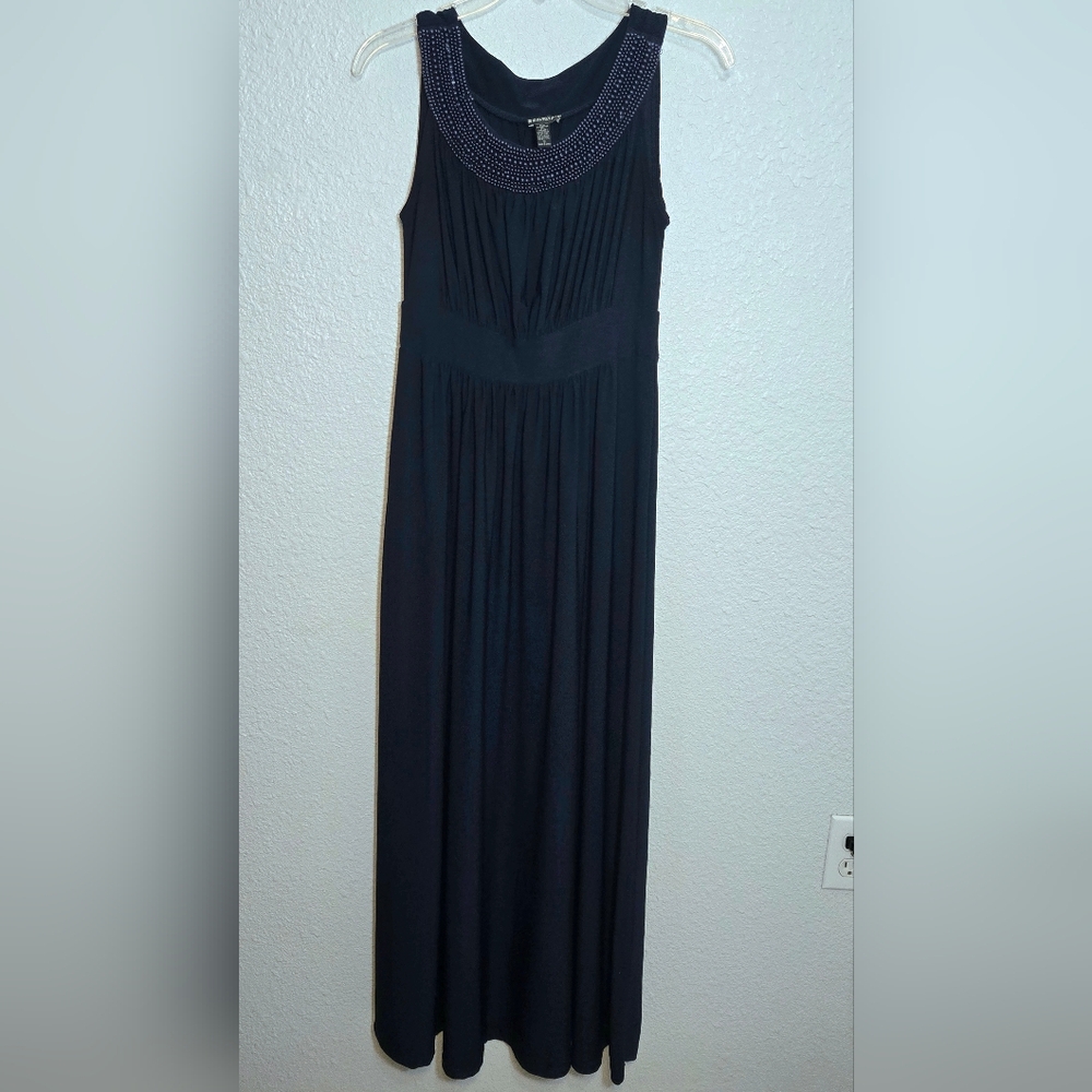 Haani Women's Long Royal Indigo Dress